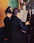 The Piano Lesson by Gustave Caillebotte